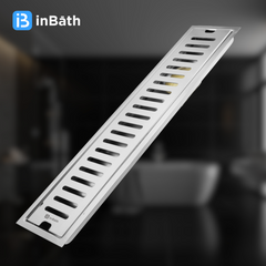 Elite Classic Shower Drain Channel with Collar (SS 304) Elite Classic Shower Drain Channel with Collar (SS 304)