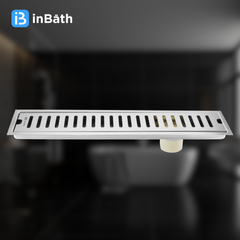 Elite Classic Shower Drain Channel with Collar (SS 304) Elite Classic Shower Drain Channel with Collar (SS 304)