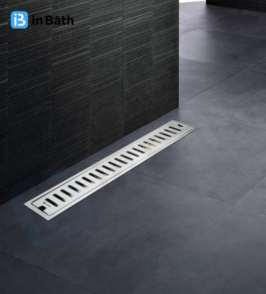 Elite Classic Shower Drain Channel with Collar (SS 304) Elite Classic Shower Drain Channel with Collar (SS 304)