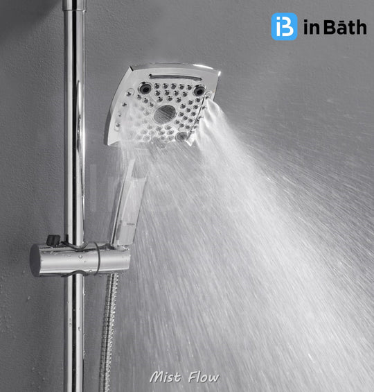 Elevate 5 Flow Hand Shower Without SS Pipe & Hook Elevate 5 Flow Hand Shower Without SS Pipe & Hook