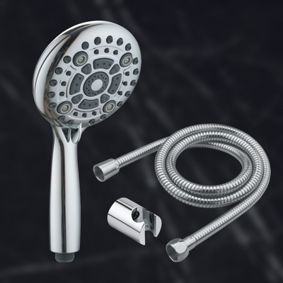 Wiser Multi Flow Hand Shower With SS Pipe & Hook
