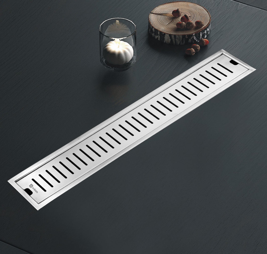 Elite Classic Shower Drain Channel with Collar (SS 304)