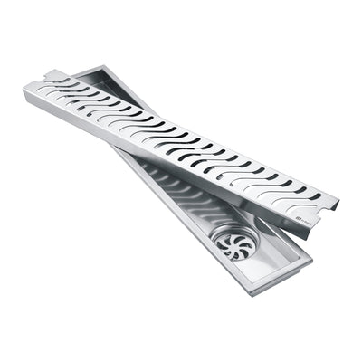 Wave(H) Floor Drainer (SS 304 Grade)