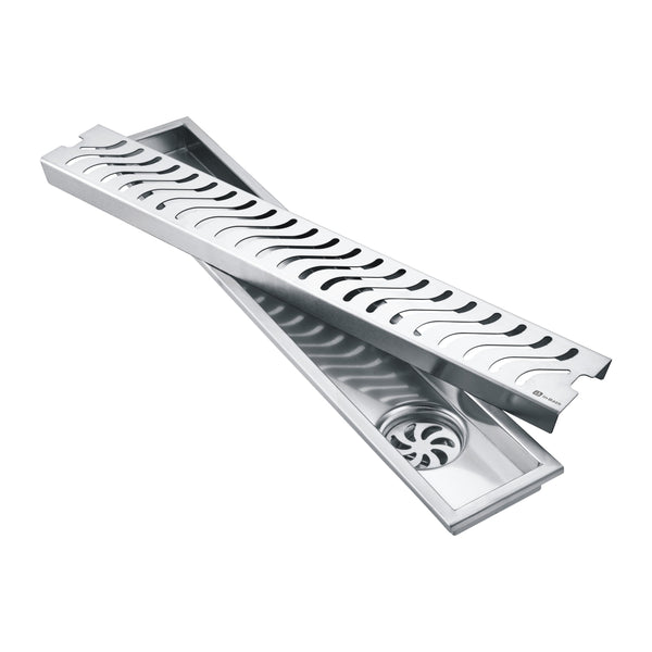Wave(H) Floor Drainer (SS 304 Grade)
