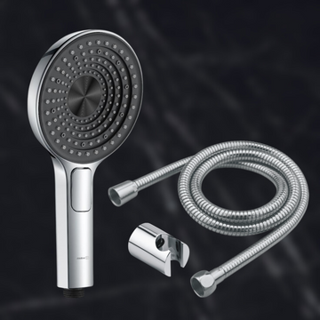 Spykar Hand Shower With SS Flexible Pipe & Hook