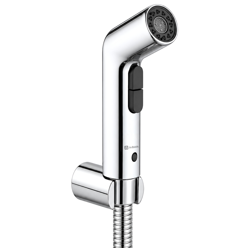 Dual Flow Health Faucet with SS Flexible Pipe & Hook