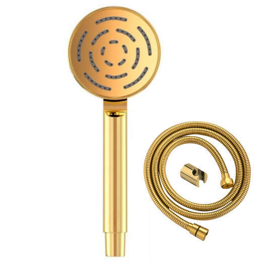 Golden Maze Round Hand Shower Only For Bathroom