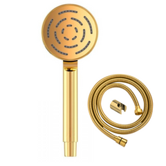 Golden Maze Round Hand Shower Only For Bathroom