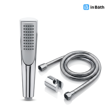 Omega Hand Shower with SS Flexible Pipe & Hook