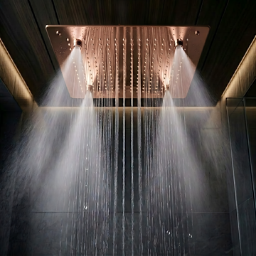 Ceiling Shower SS304 Rose Gold finish (PVD)