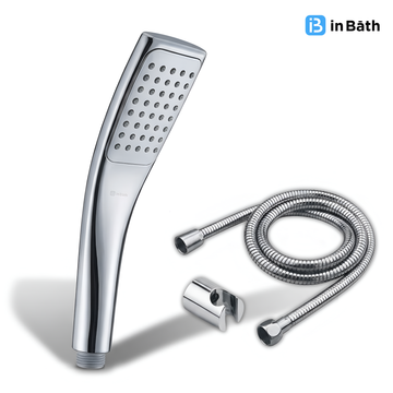 Flipper Hand Shower with SS Flexible Pipe and Hook