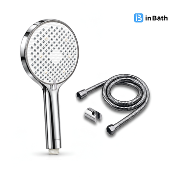 Monte 5 Flow Hand Shower With 1.5 Mtr SS Pipe & Hook