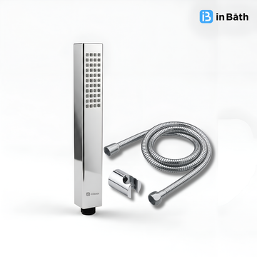 Kubix Hand Shower With SS Flexible Pipe & Hook