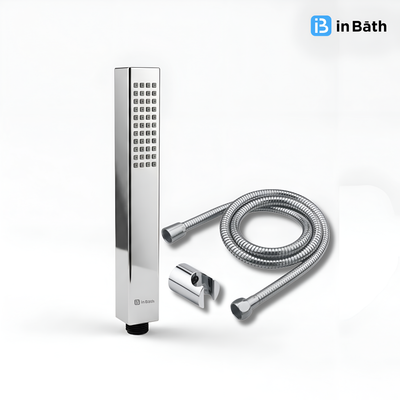 Kubix Hand Shower With SS Flexible Pipe & Hook