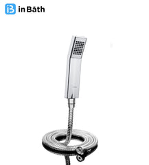 Sleek Hand Shower With SS Flexible Pipe & Hook