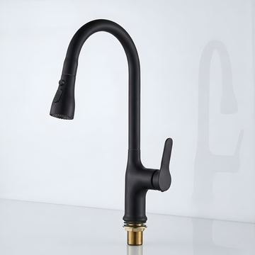 Pull Out Sink Mixer (Black)