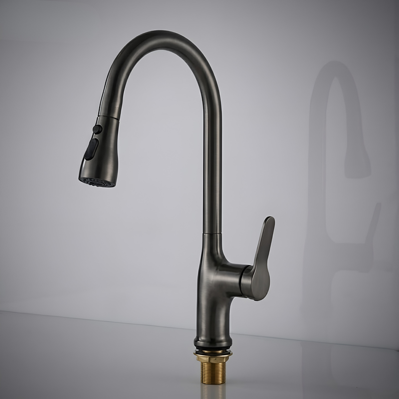 Pull Out Sink Mixer (Grey)