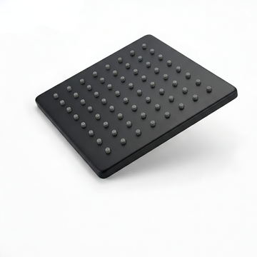 Black Elegant Square Overhead Shower