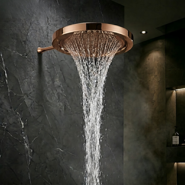 Aqua Ring 16 Inches Overhead Shower (Rose Gold Finish)