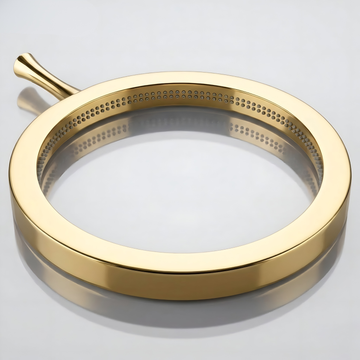 Aqua Ring 16 Inches Overhead Shower (Gold Finish)