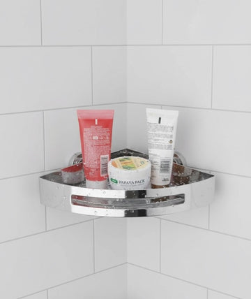 SS 304 Grade Bathroom Corner Shelf