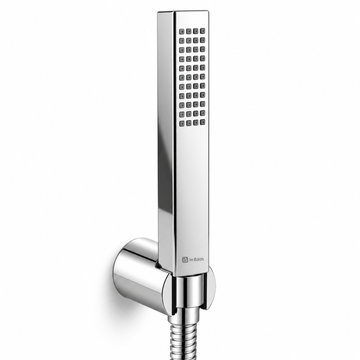 Kubix Hand Shower With SS Flexible Pipe & Hook
