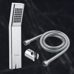 Sleek Hand Shower With SS Flexible Pipe & Hook
