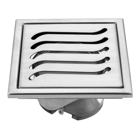 WAVE Square Floor Drainer (SS 304 Grade)