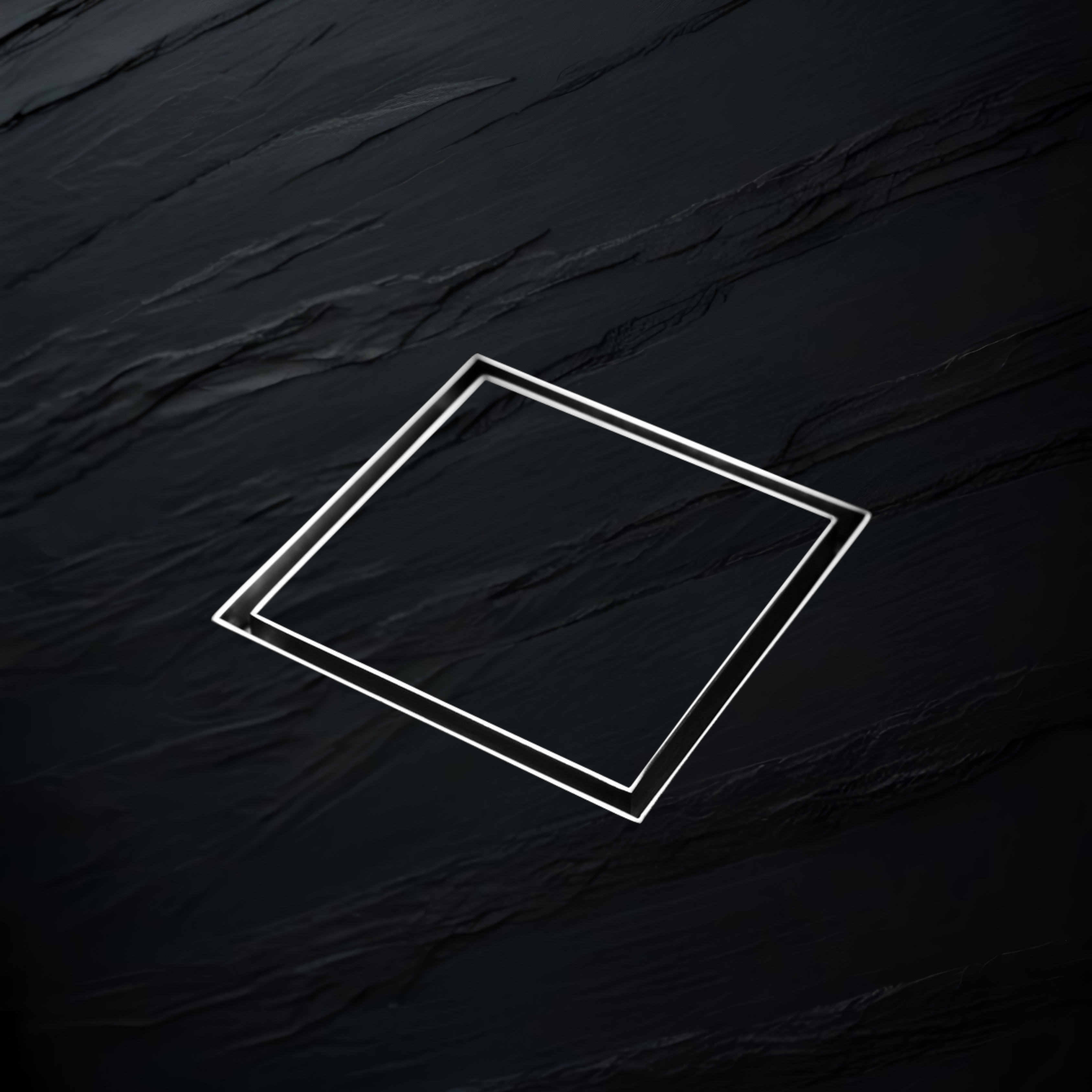 Square Tile Insert Drain (SS 304 Grade) – inBath