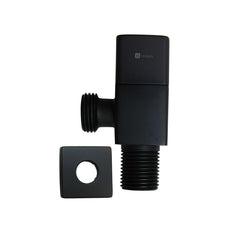 Black Square Angle Valve For Bathroom & Kitchen