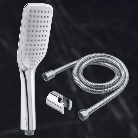 Spike Hand Shower With SS Flexible Pipe & Hook