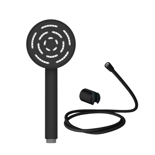 Black Maze Round Hand Shower For Bathroom