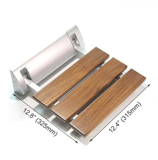 Multi-Purpose Foldable Wall Mounted Bathroom Chair For Shower Area, Steam Room & Shoe Wearing Chair