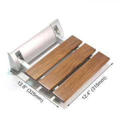 Multi-Purpose Foldable Wall Mounted Bathroom Chair For Shower Area, Steam Room & Shoe Wearing Chair