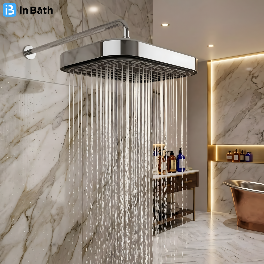 Seeko Overhead Shower (13x9 Inches)