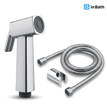Kubix Health Faucet With Hose Pipe & Wall Hook