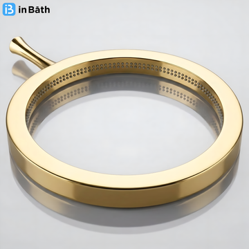 Aqua Ring 16 Inches Overhead Shower (Gold Finish)