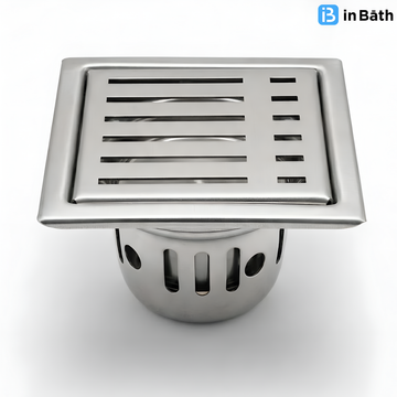 Piano Square Floor Drain (SS 304 Grade)