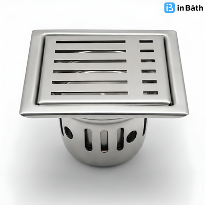 Piano Square Floor Drain (SS 304 Grade)