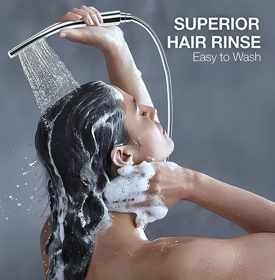 Flipper Hand Shower with SS Flexible Pipe and Hook