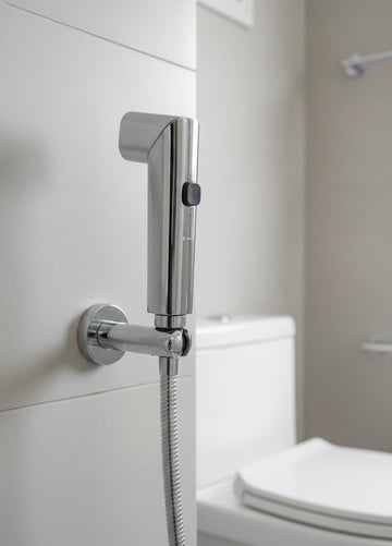 Twister Dual Flow Health Faucet With Pipe & Hook