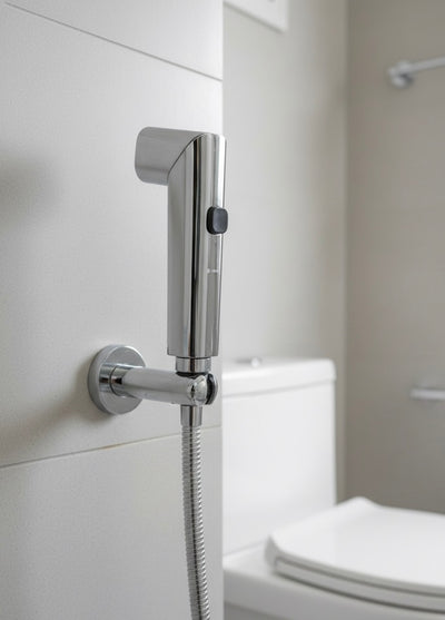 Twister Dual Flow Health Faucet With Pipe & Hook