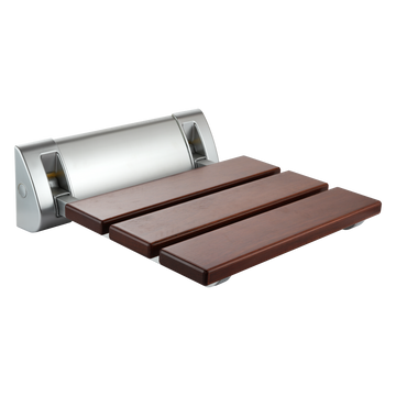 Multi-Purpose Foldable Wall Mounted Bathroom Chair For Shower Area, Steam Room & Shoe Wearing Chair