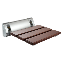 Multi-Purpose Foldable Wall Mounted Bathroom Chair For Shower Area, Steam Room & Shoe Wearing Chair