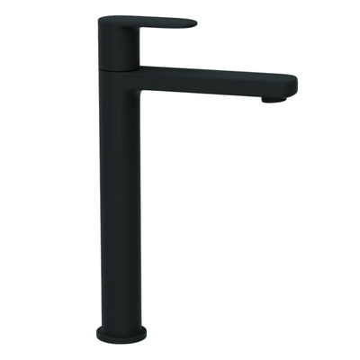 Extended 12" Pillar Cock For Basin (Black)