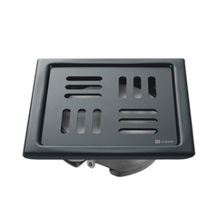 Arena Black Square Floor Drain (SS 304  Grade)