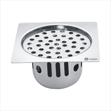 Magic Square Floor Drain (SS 304 Grade)