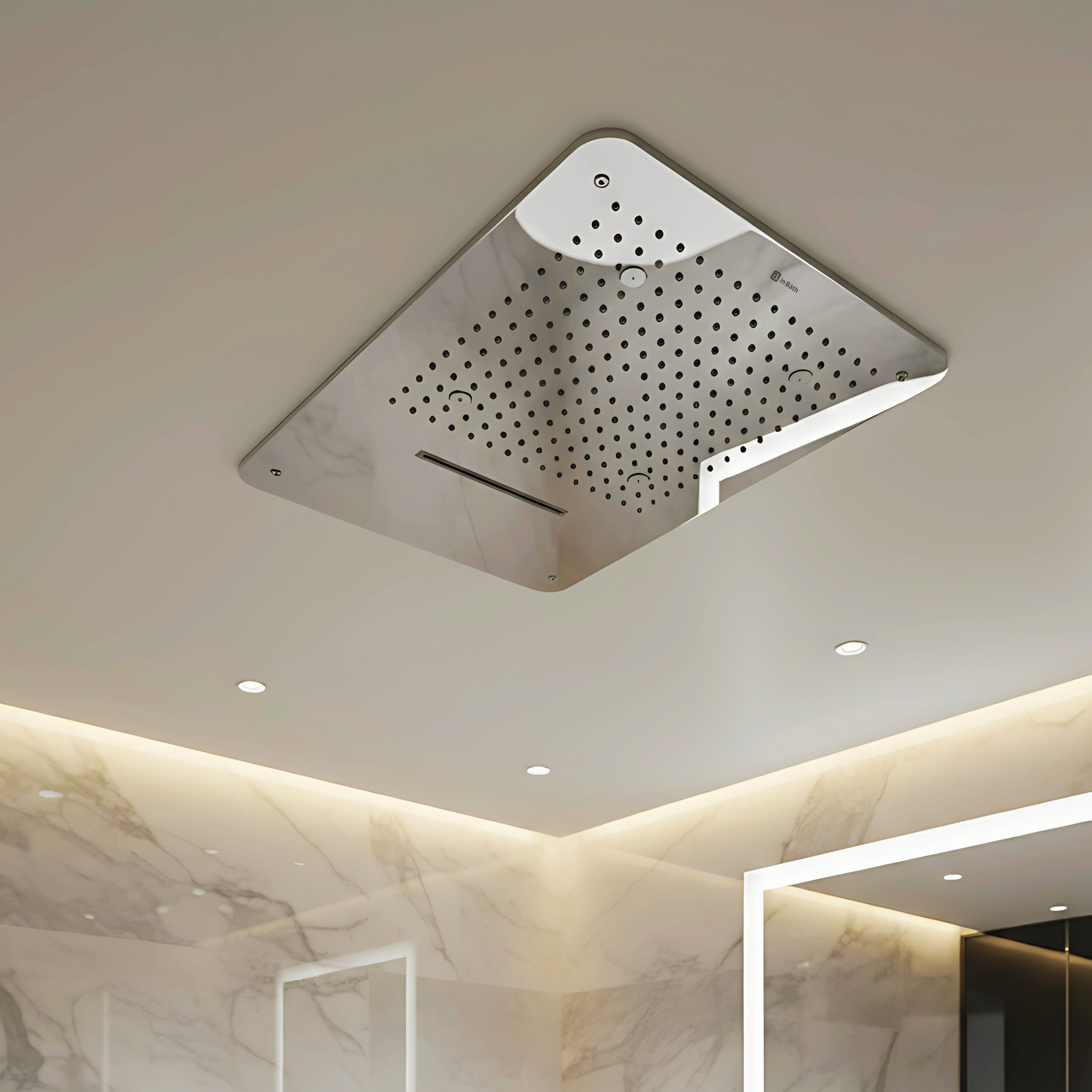 37 CmX24 Cm SS304 Ceiling Shower – inBath
