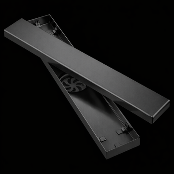 Matte Black Tile/Marble Insert Floor Drain (SS 304 Grade)