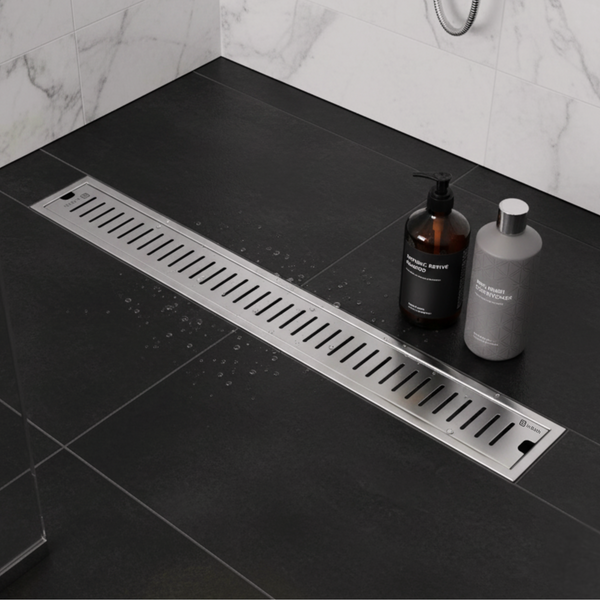 Elite Classic Shower Drain Channel with Collar (SS 304)